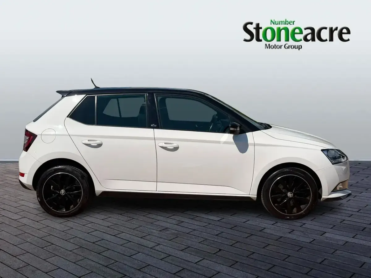 Used Skoda Fabia Monte Carlo 110 HP (80 kW) 2020 White Hatchback