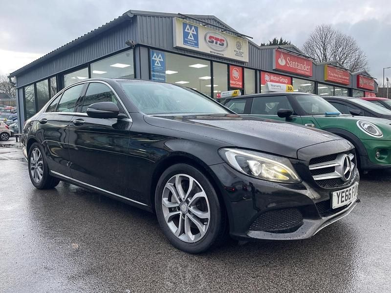 Used Mercedes C250 Premium 2016 Black Sedan
