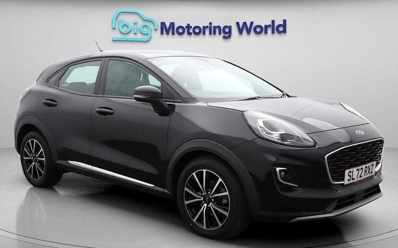 Used Ford Puma Titanium 125 HP (91 kW) 2023 Black Hatchback