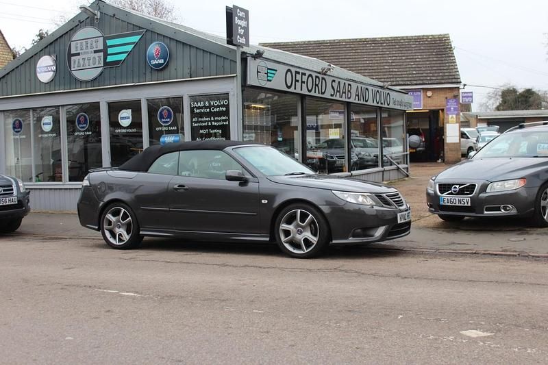 Used Saab 9-3 Cabriolet Aero 2010 Grey Cabriolet