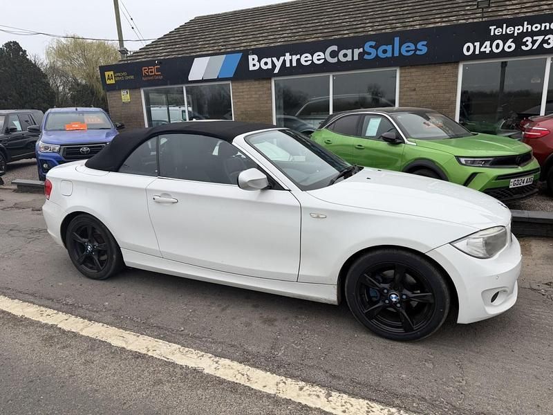 Used BMW 118 Cabriolet Exclusive 2013 White Cabriolet
