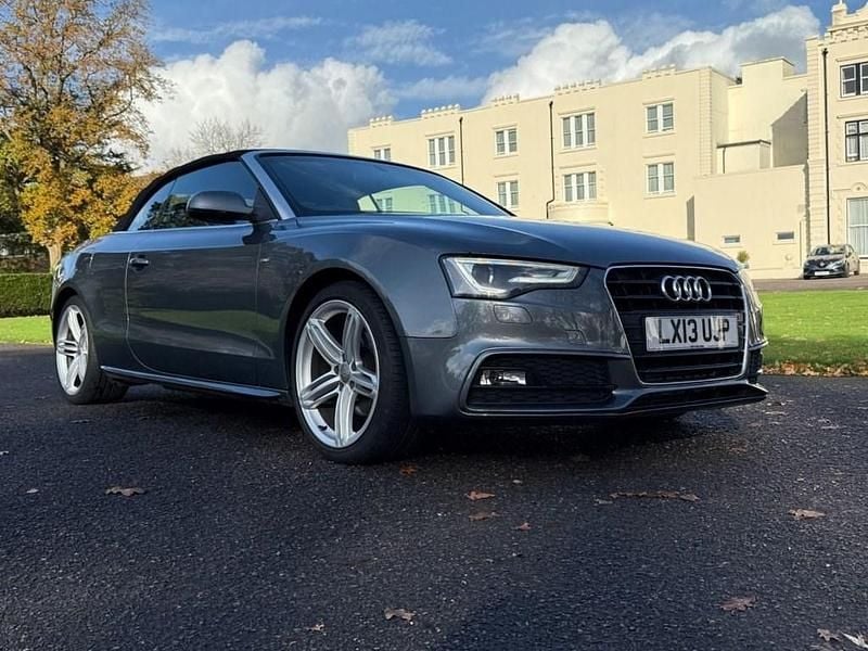 Used Audi A5 Cabriolet S-Line 177 HP (130 kW) 2013 Grey Cabriolet