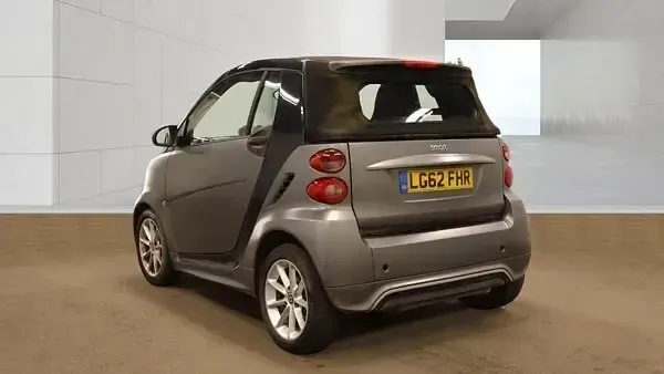 Used Smart ForTwo Cabrio Passion 2012 Black Cabriolet