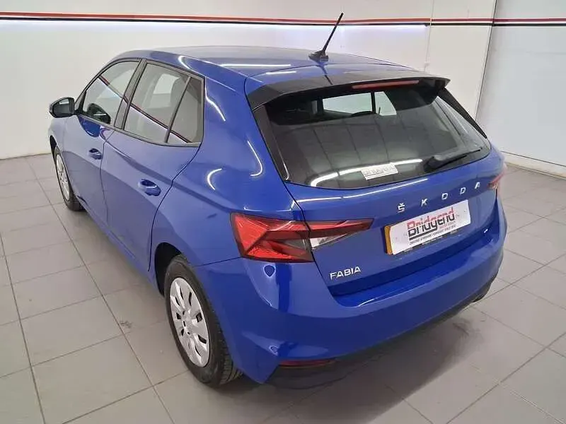 Used Skoda Fabia 2022 Blue Hatchback