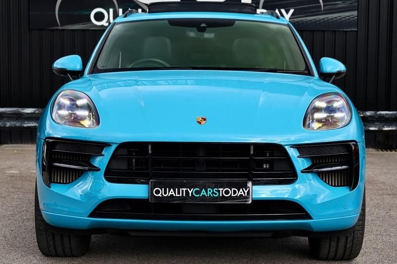 Used Porsche Macan S 2019 Blue SUV