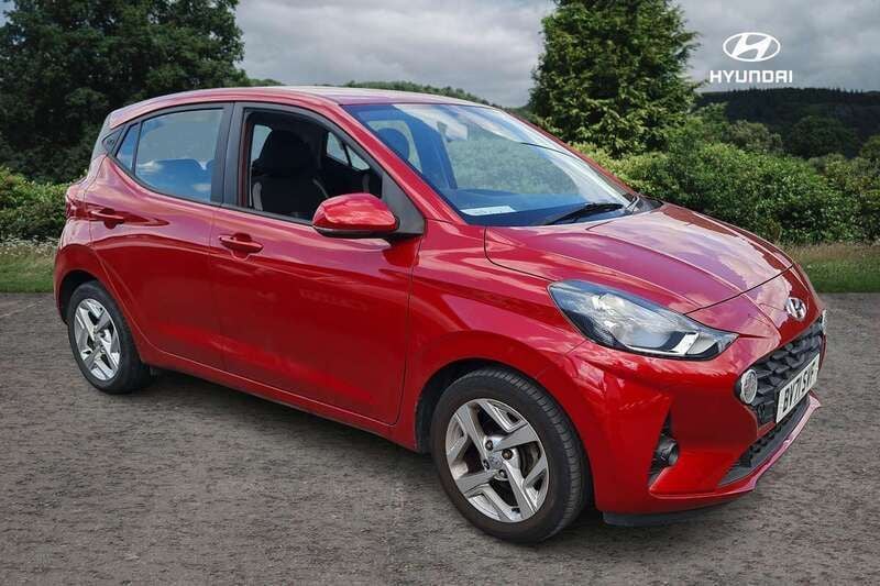 Red Used 2021 Hyundai i10 SE Hatchback | £11,350 (Fair price) - Image 1/4