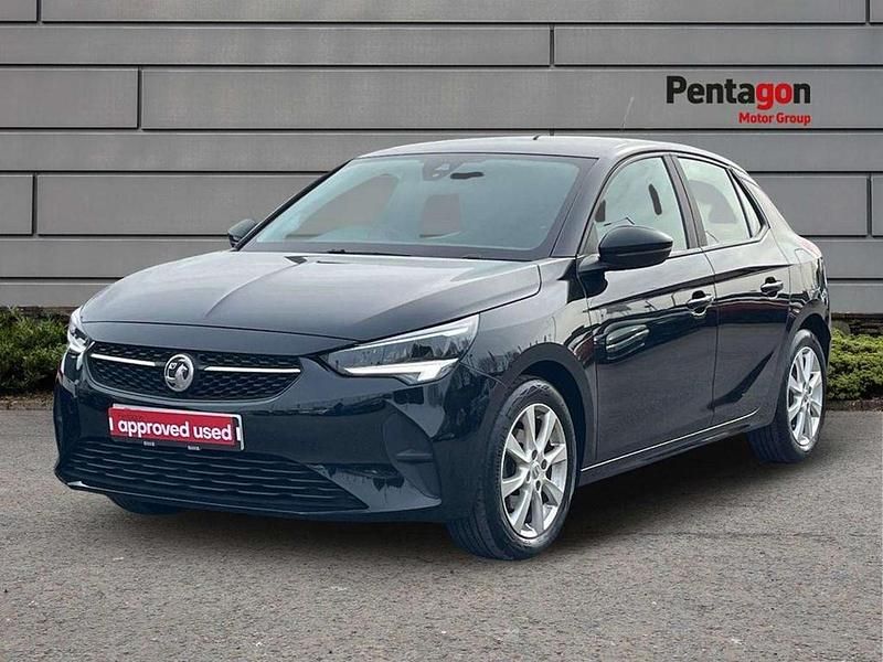 Used Vauxhall Corsa Design Edition 73 HP (53 kW) 2022 Black Hatchback