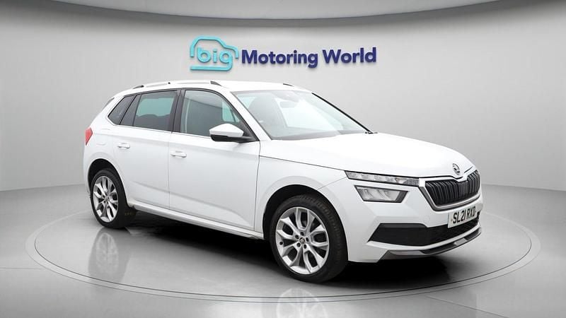 Used Skoda Kamiq SE L 109 HP (80 kW) 2021 White SUV