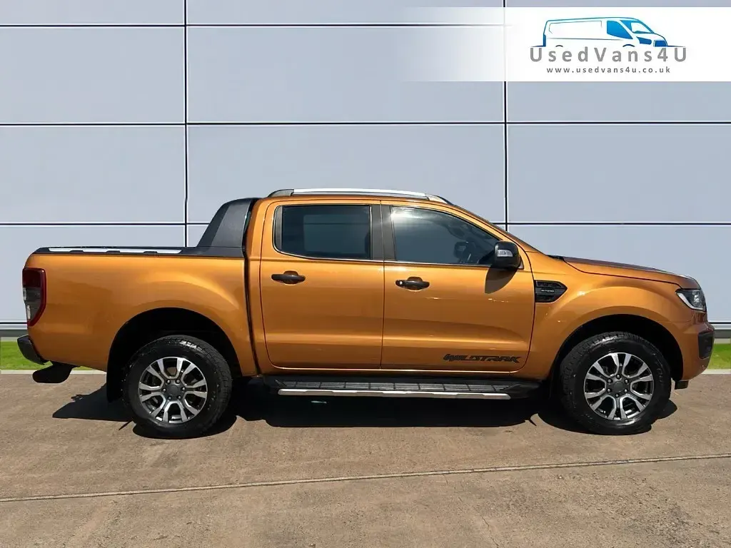 Used Ford Ranger Wildtrack 213 HP (156 kW) 2021 Orange Pickup