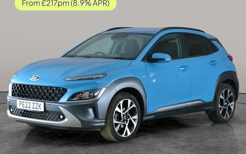 Used Hyundai Kona Premium 120 HP (88 kW) 2022 Blue SUV