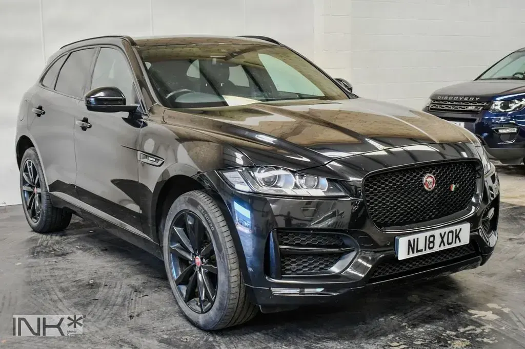 Used Jaguar F-Pace R-Sport 180 HP (132 kW) 2018 Black SUV
