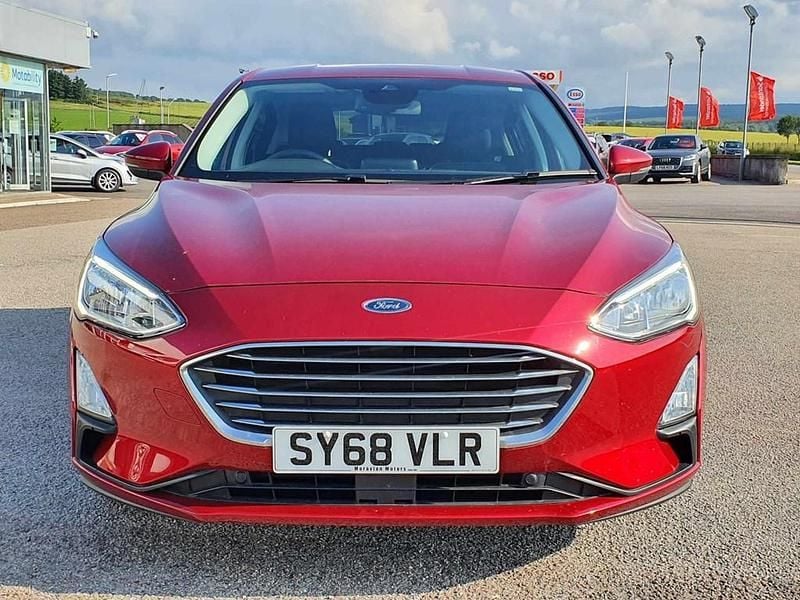 Used Ford Focus Titanium 2018 Red Hatchback
