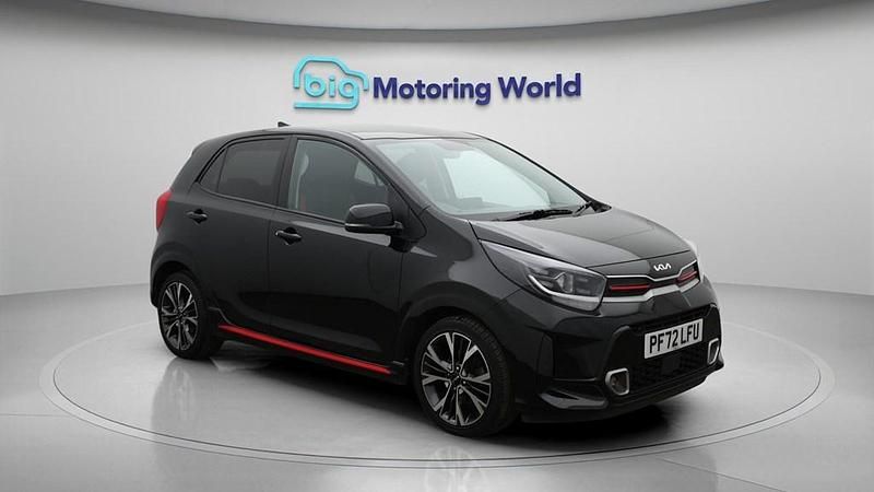 Used Kia Picanto GT-Line 99 HP (72 kW) 2023 Black Hatchback