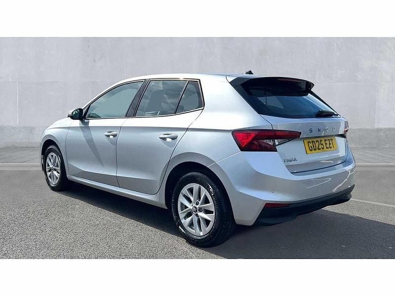 Used Skoda Fabia SE 95 HP (69 kW) 2025 Brilliant silver metallic Hatchback