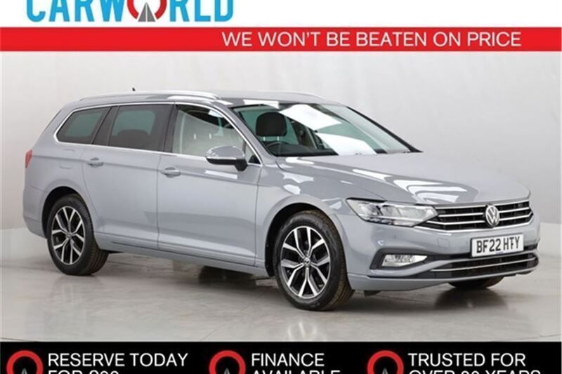 Grey Used 2022 VW Passat SEL Estate | £19,680 (Expensive) - Image 1/3