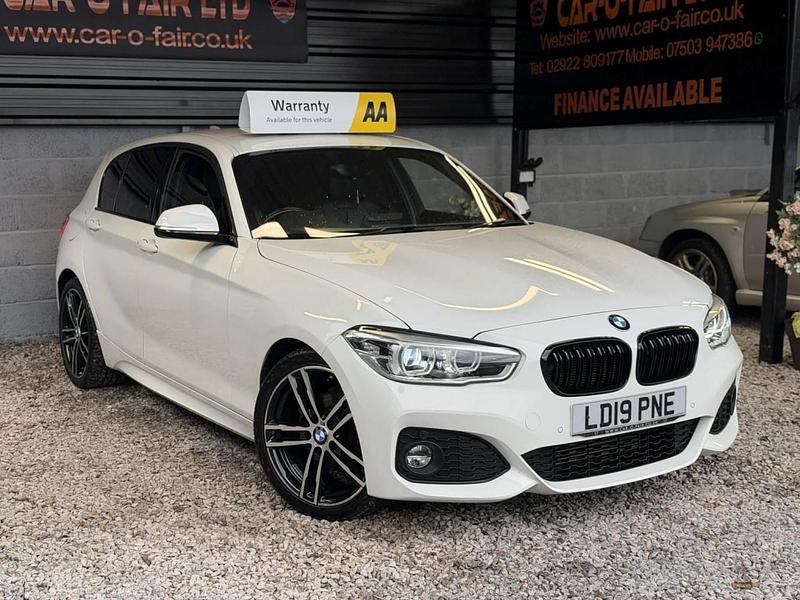 Used BMW 116 M Sport 2019 White Hatchback