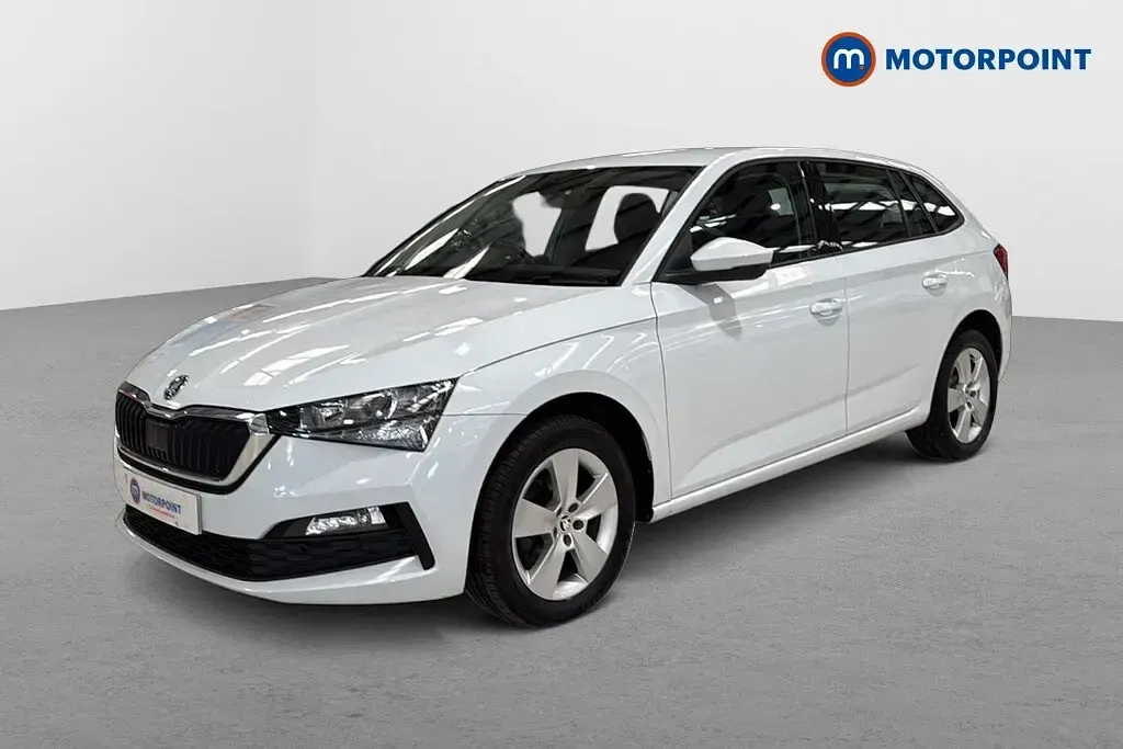 Used Skoda Scala SE 2021 White Hatchback