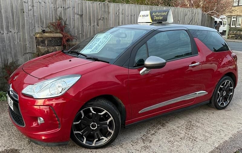 Red Used 2013 Citroën DS3 Hatchback | £2,395 (Good price) - Image 1/4