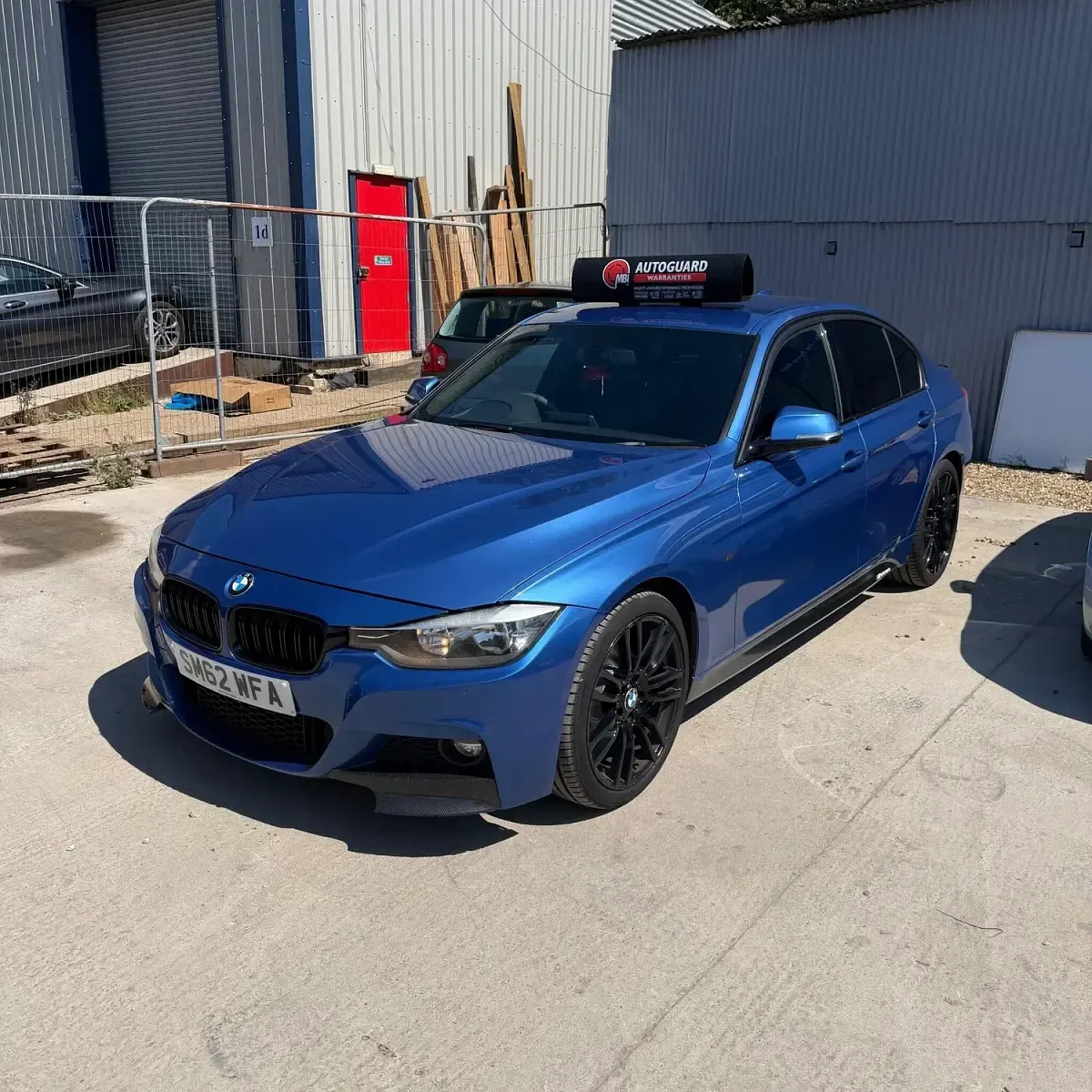 Used BMW 320 M Sport 2012 Blue Sedan
