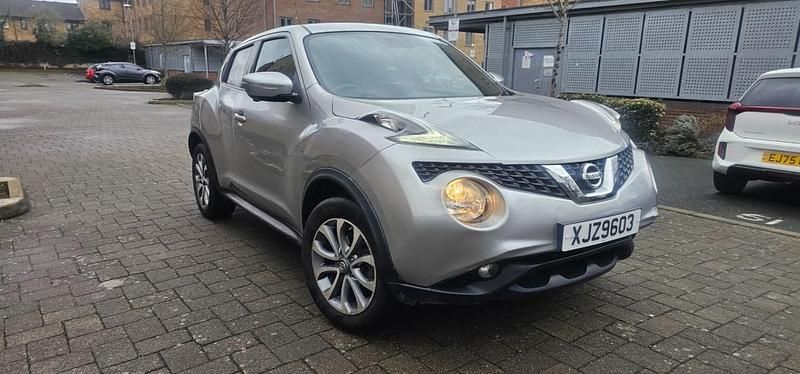 Used Nissan Juke Tekna 117 HP (86 kW) 2016 Silver SUV
