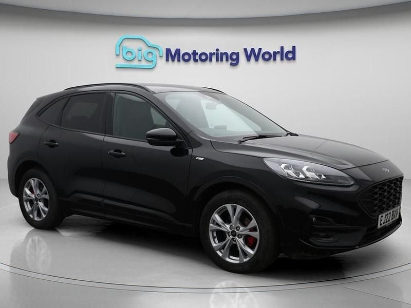 Black Used 2022 Ford Kuga ST-Line SUV | £20,200 (Good price) - Image 1/4