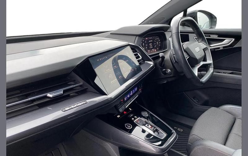 Used Audi Q4 e-tron S-Line 150 kW (204 HP) 2021 Black SUV