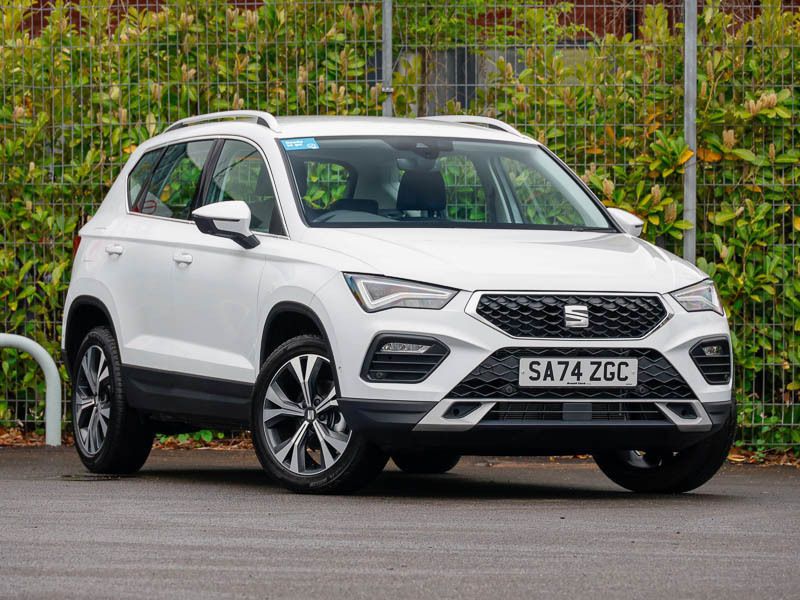 White New 2024 Seat Ateca SE Technology SUV | £23,498 (Good price) - Image 1/4