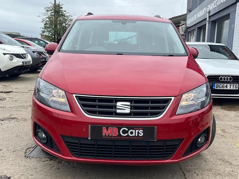 Begagnad Seat Alhambra Ecomotive 150 HK (110 kW) 2017 Röd Minibuss