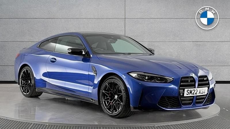 Blue Used 2022 BMW M4 Competition Edition Coupe | £49,950 (Super price) - Image 1/4