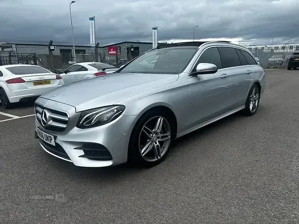 Used Mercedes E220 AMG Line Premium 2017 Silver Estate