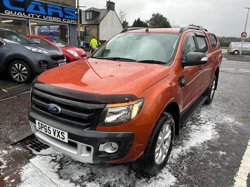 Used Ford Ranger Wildtrack 2015 Orange Pickup