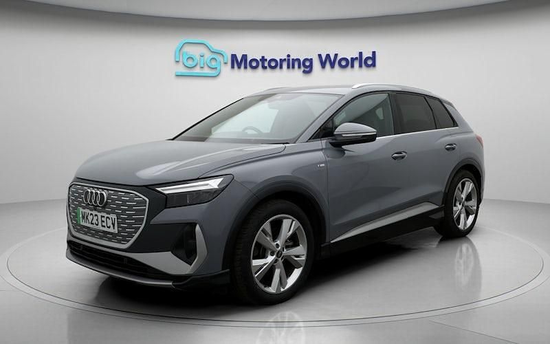 Used Audi Q4 e-tron S-Line 125 kW (170 HP) 2022 Grey SUV