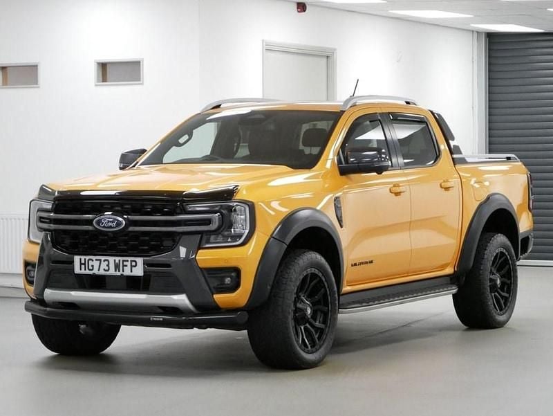 Orange Used 2024 Ford Ranger Wildtrack Pickup | £34,989 (Good price) - Image 1/4
