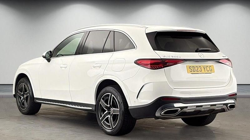 Used Mercedes GLC300e AMG line 2023 Polar white SUV