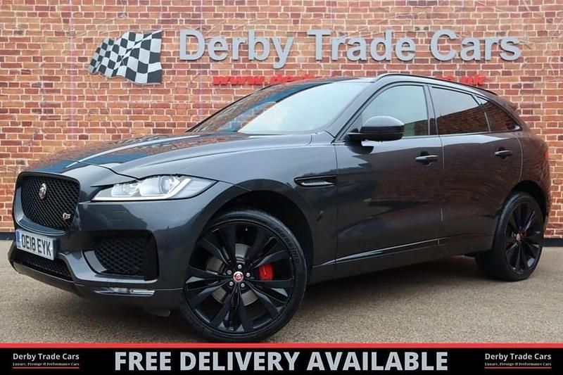 Grey Used 2018 Jaguar F-Pace S SUV | £20,490 (Fair price) - Image 1/1