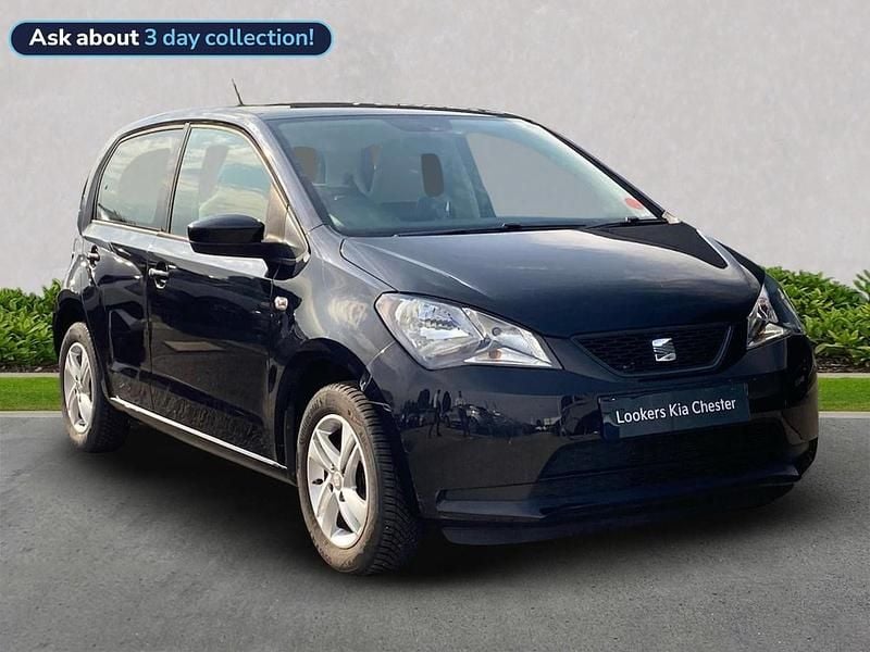 Black Used 2014 Seat Mii Hatchback | £3,969 (Fair price) - Image 1/4