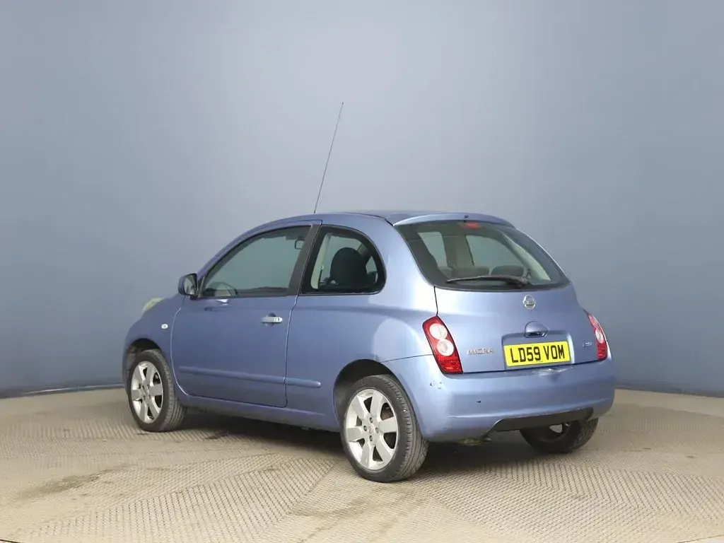 Used Nissan Micra Acenta 79 HP (58 kW) 2009 Blue Hatchback