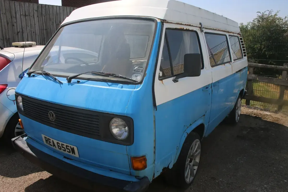 Used VW T3 1980 Red Van