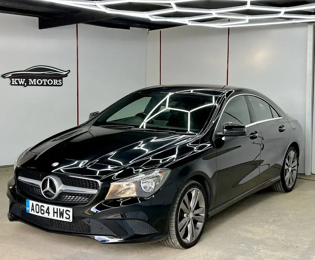 Used Mercedes CLA220 177 HP (130 kW) 2014 Black Sedan