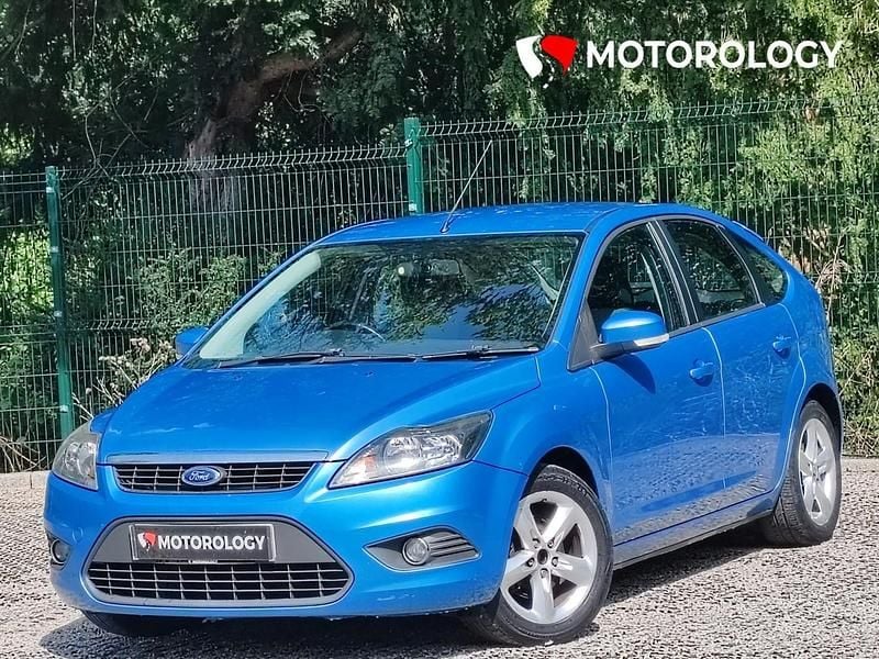 Used Ford Focus Zetec 2009 Blue Hatchback