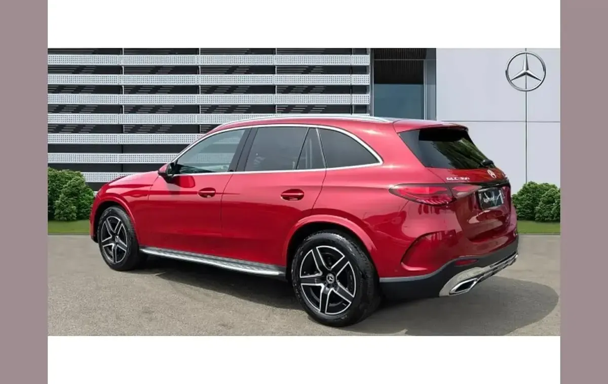 Used Mercedes GLC300 AMG line 254 HP (186 kW) 2025 Red SUV