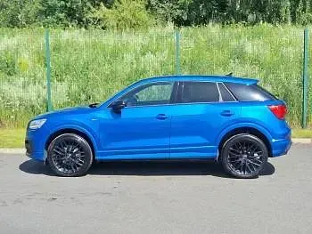 Used Audi Q2 Black Edition 116 HP (85 kW) 2019 Blue SUV