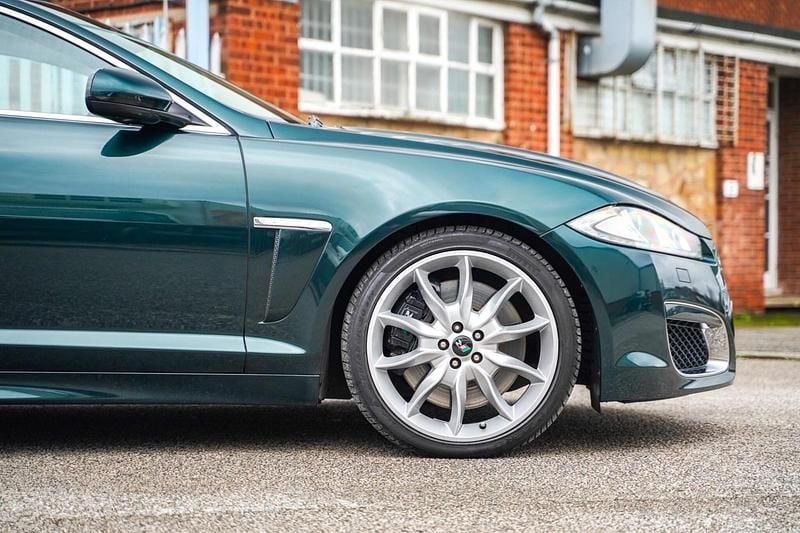 Used Jaguar XFR Supercharged 510 HP (375 kW) 2013 Green Sedan