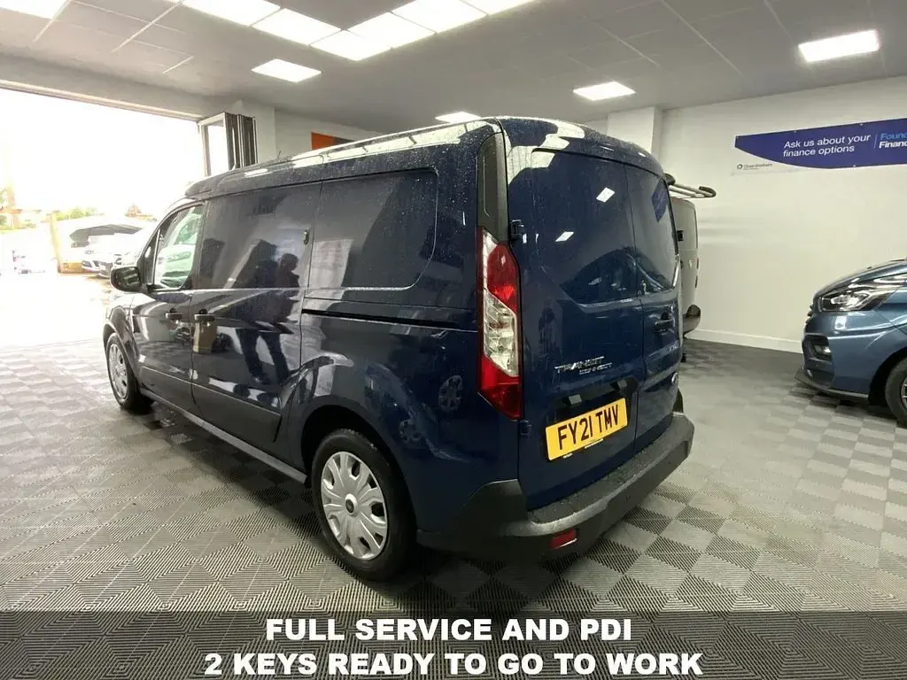Used Ford Transit Connect Trend 100 HP (73 kW) 2021 Blue MPV