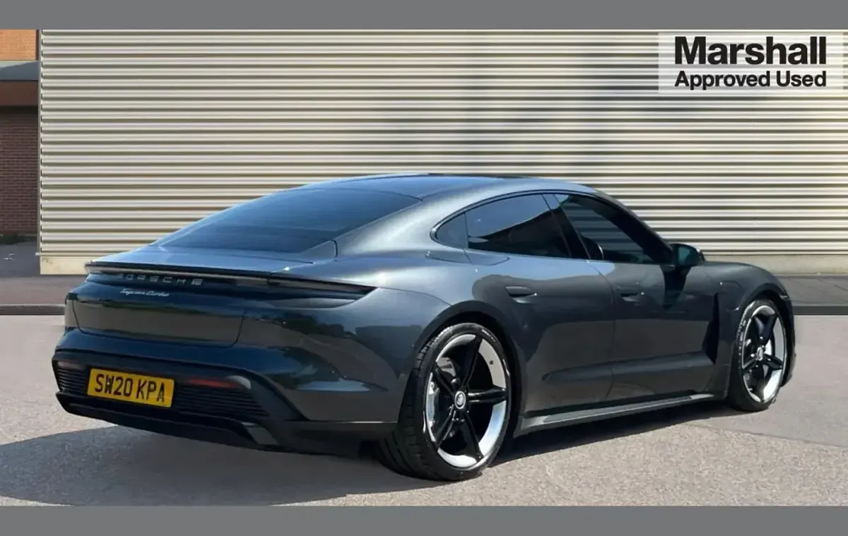 Used Porsche Taycan 500 kW (680 HP) 2020 Grey Sedan