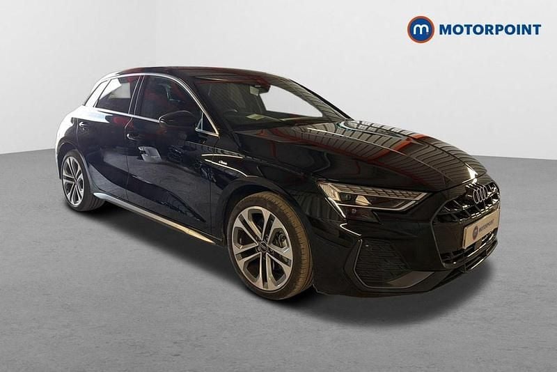 Used Audi A3 e-tron S-Line 2025 Black Hatchback