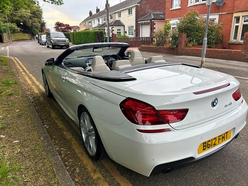 Used BMW 640 Cabriolet M Sport 313 HP (230 kW) 2012 White Cabriolet