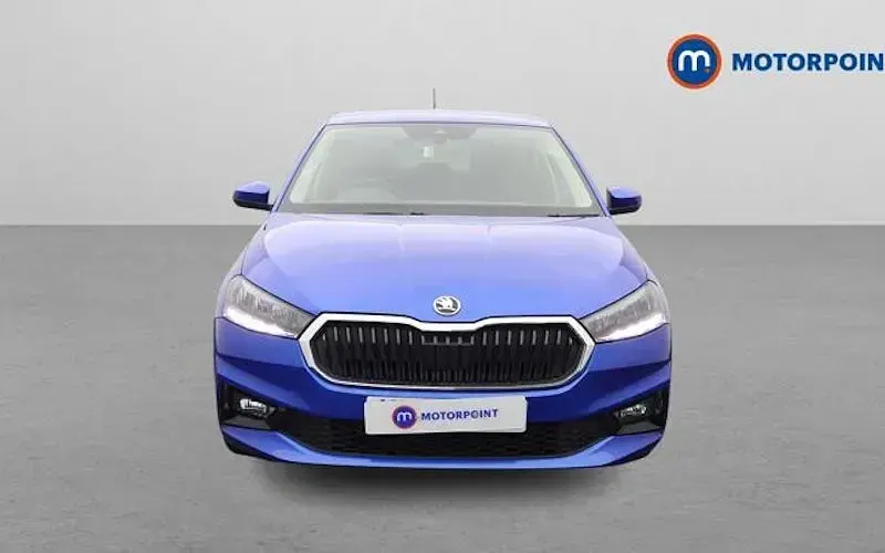Used Skoda Fabia Comfort 95 HP (69 kW) 2023 Blue Hatchback