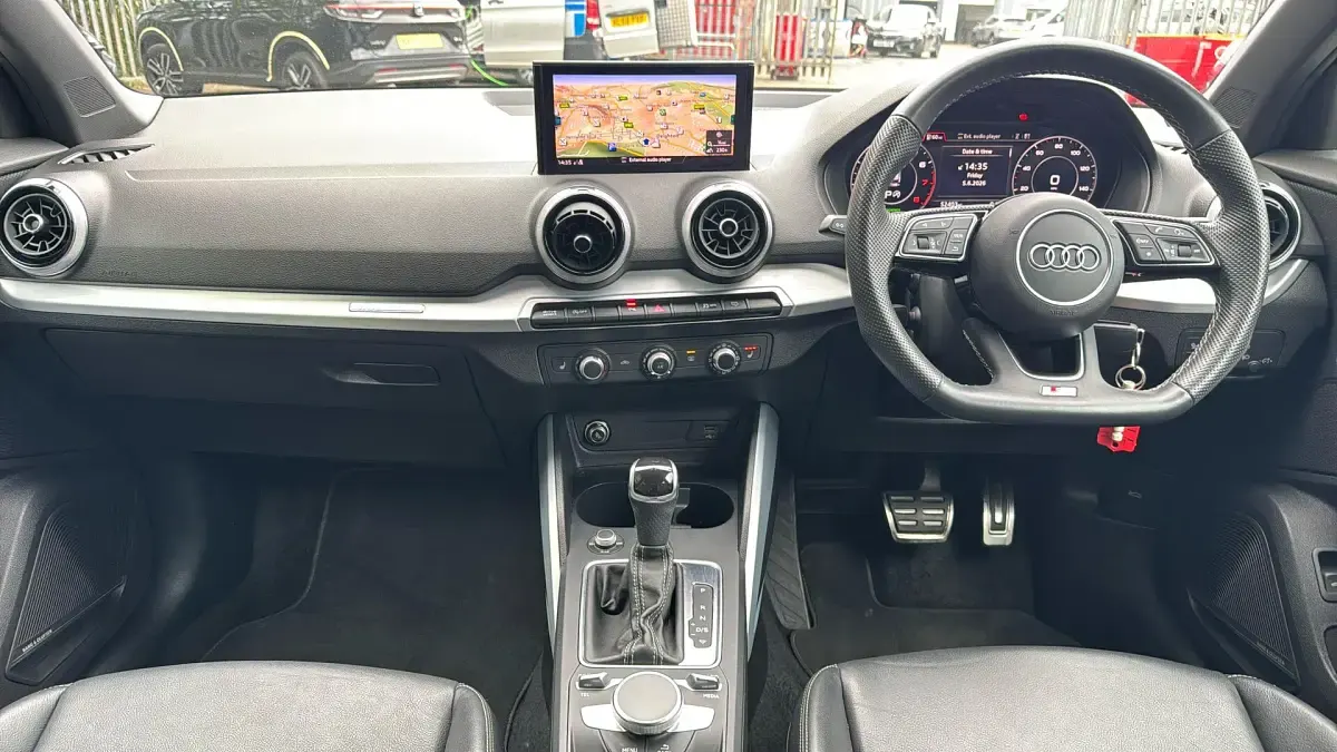 Used Audi Q2 Black Edition 150 HP (110 kW) 2021 Night black SUV