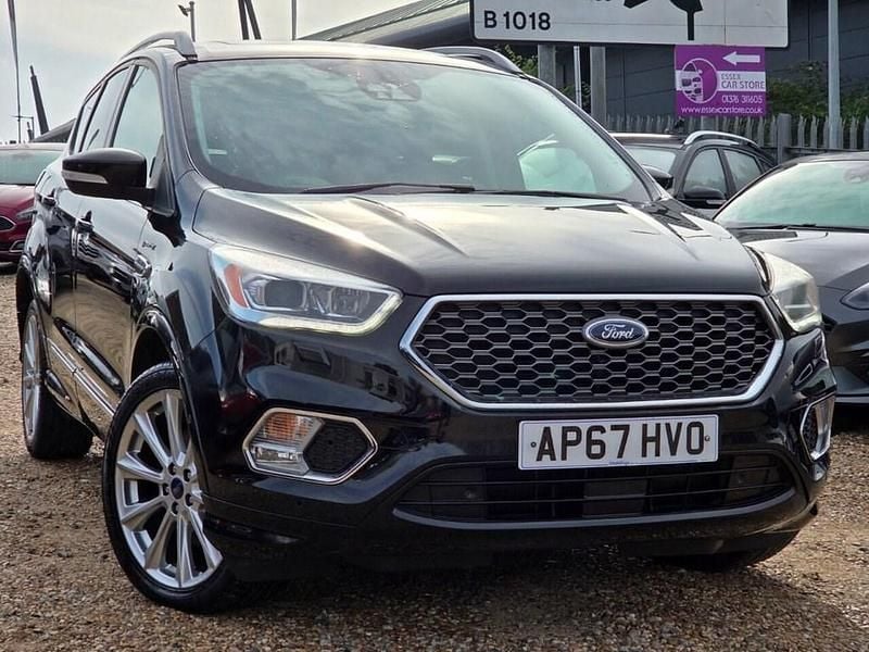 Black Used 2018 Ford Kuga Vignale SUV | £14,150 (A bit pricey) - Image 1/3